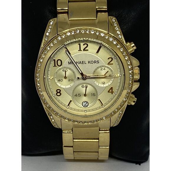 Michael Kors MK5166 Women's Stainless Steel Analog Dial Quartz Wrist Watch JK258 - Picture 2 of 12